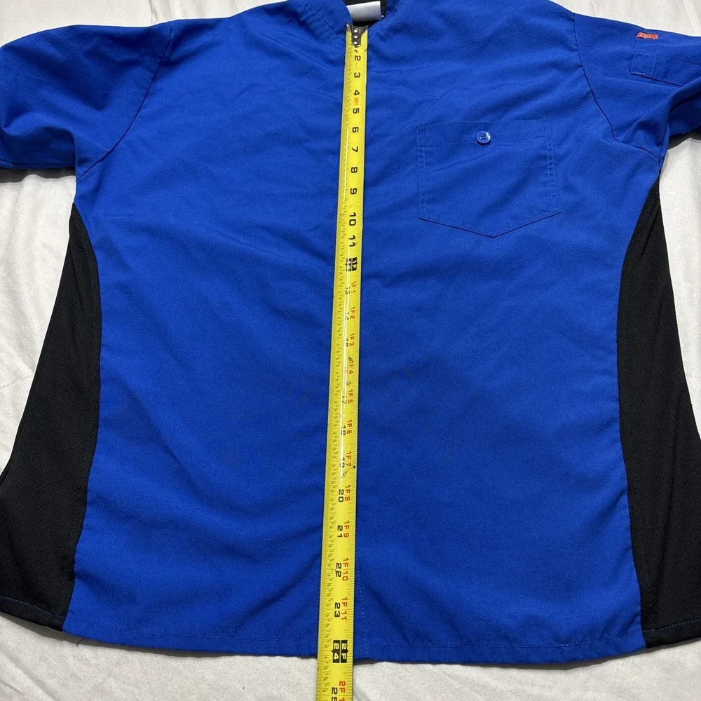 Cook Cool By Happy Chef XS Blue Black Mesh‎ Breathable